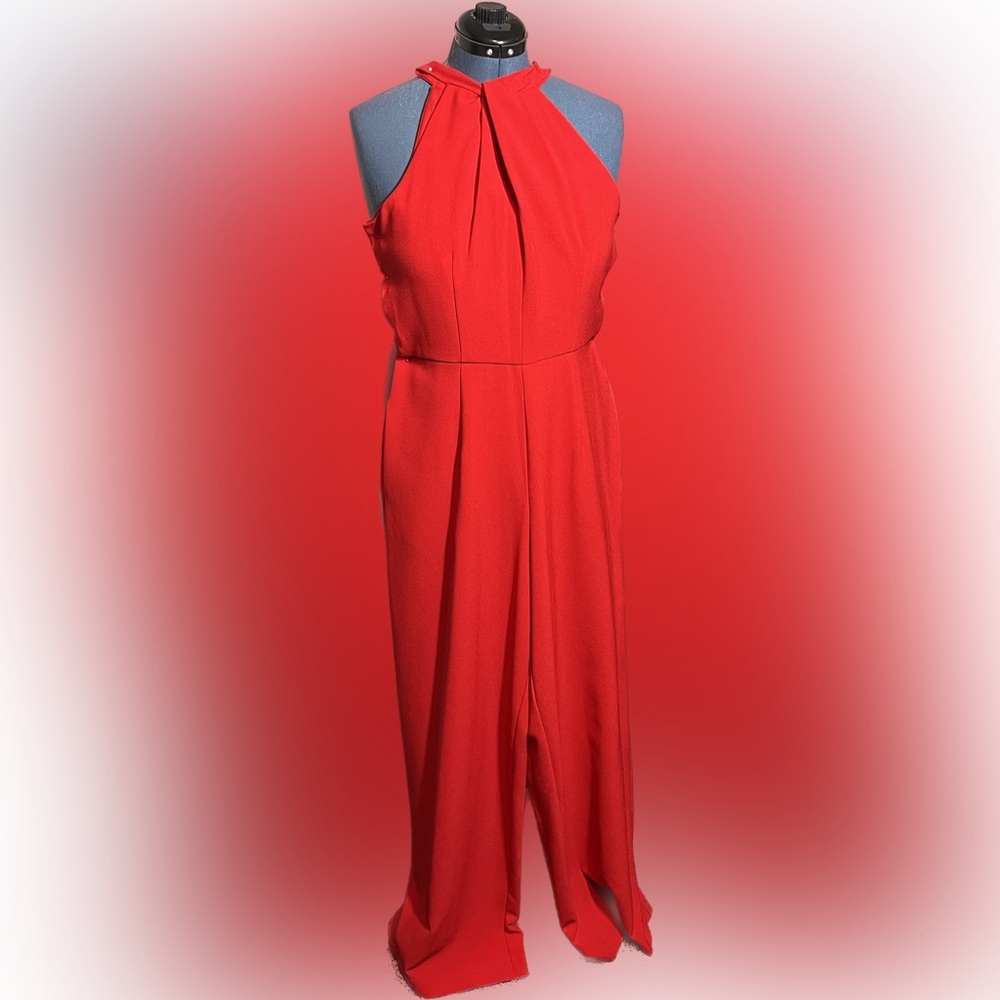 Julia Jordan twisted halter Neck jumpsuit size 10